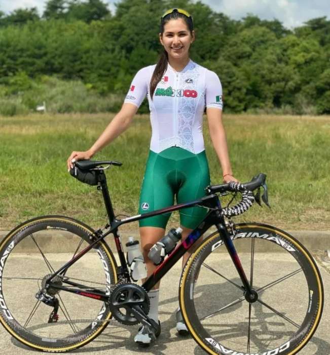 Quedó sin posición registrada al no lograr terminar el trayecto en la prueba de ciclismo de ruta femenil.