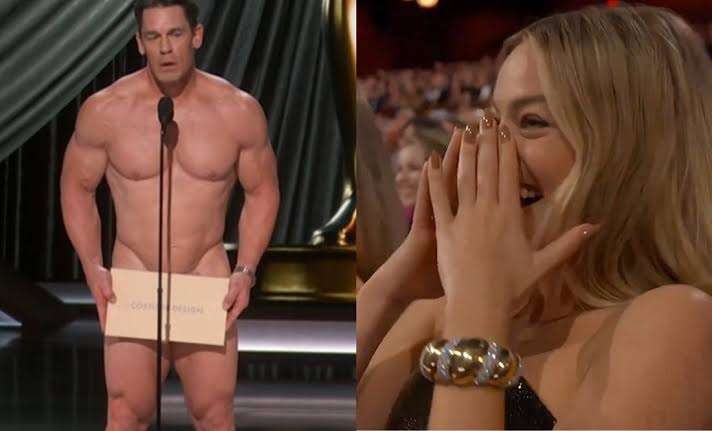 ¿Por qué apareció desnudo John Cena en los Oscar 2024?